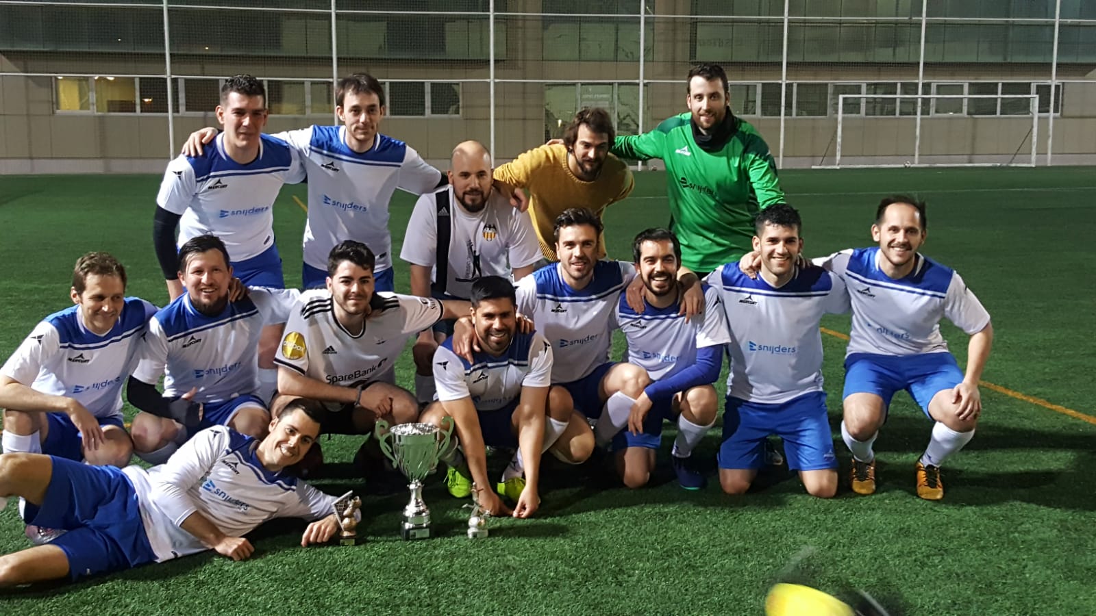 Spanish colleagues achieve first place in football competition!